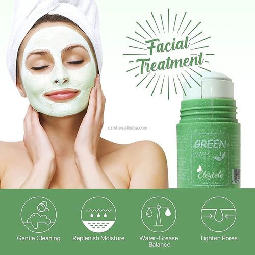 Green Mask Stick Facial Mask For Black Spots & Pimples Item | Buy Green Mask Stick Facial Mask For Black Spots & Pimples | SPOP Enterprise Global